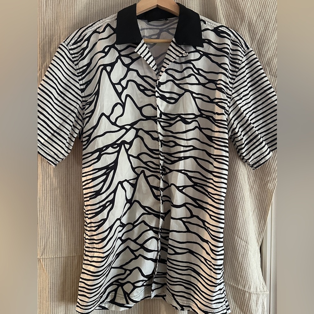 Pleasures x Joy Division White Button Down